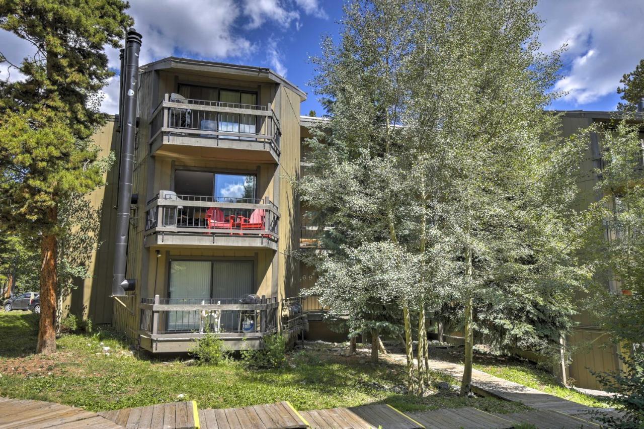 Breckenridge Condo With Balcony Walk To Ski Resort Exterior photo