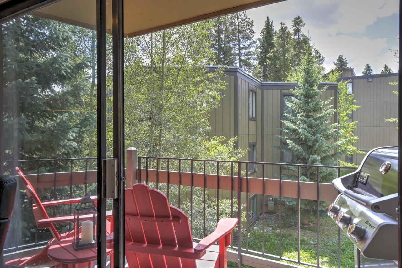 Breckenridge Condo With Balcony Walk To Ski Resort Exterior photo