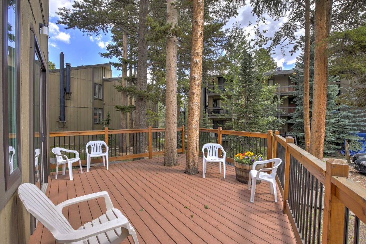 Breckenridge Condo With Balcony Walk To Ski Resort Exterior photo